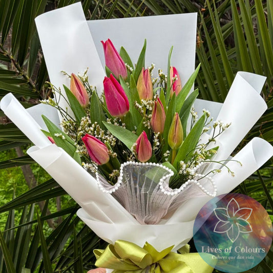 Ramo de 10 Tulipanes