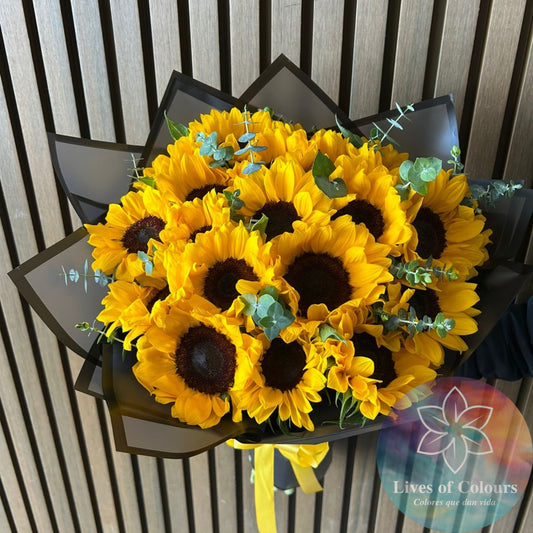 Ramo de 20 Girasoles