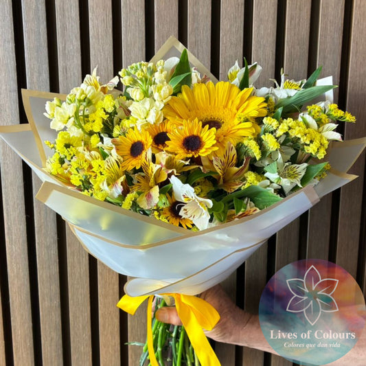 Ramo Mix Floral Amarillo